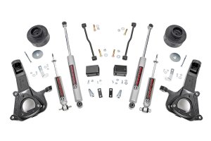 Ram 1500 Suspension Lift Kit - Front + Rear - Rough Country - 4-Inch Lift - '10-'18